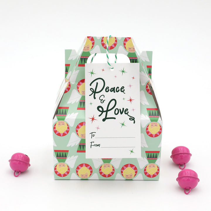 Christmas Angels Favor Boxes - Set of 2