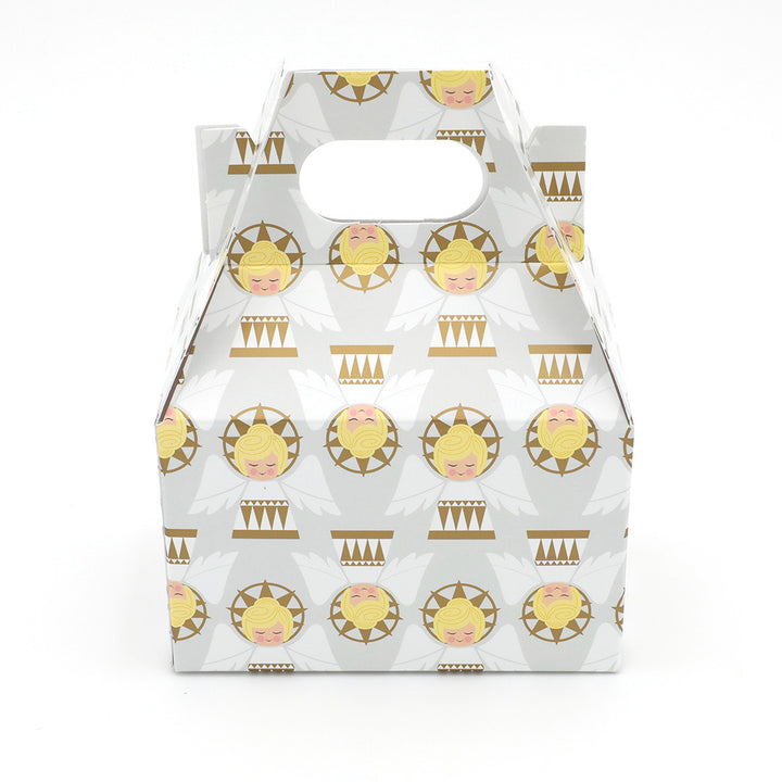 Gold Angels Favor Boxes - Set of 2