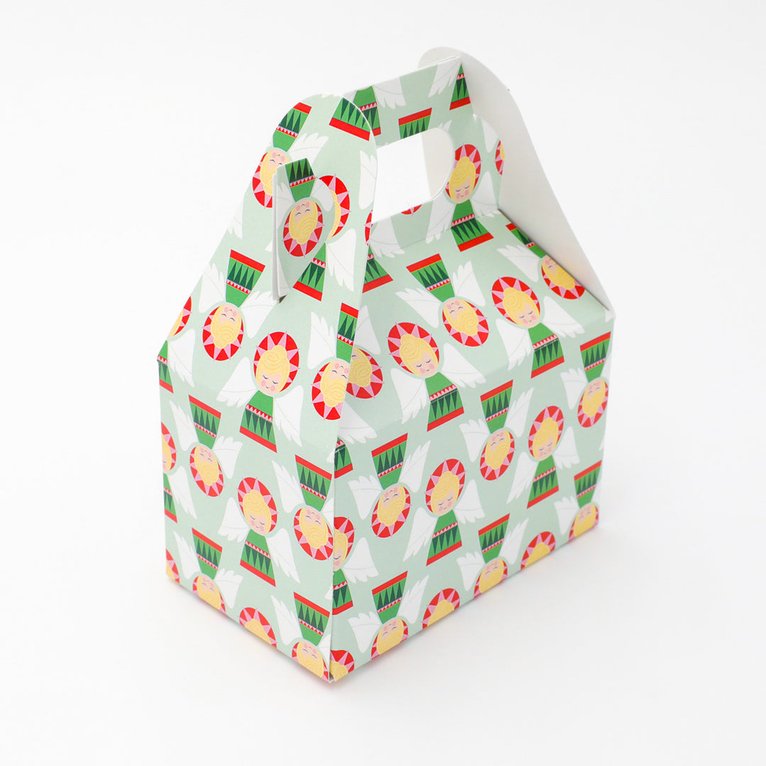 Christmas Angels Favor Boxes - Set of 2