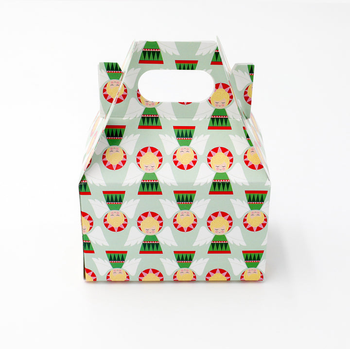 Christmas Angels Favor Boxes - Set of 2