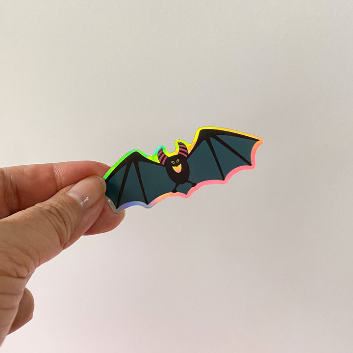 Holographic bat stickerby Gigglemugg.