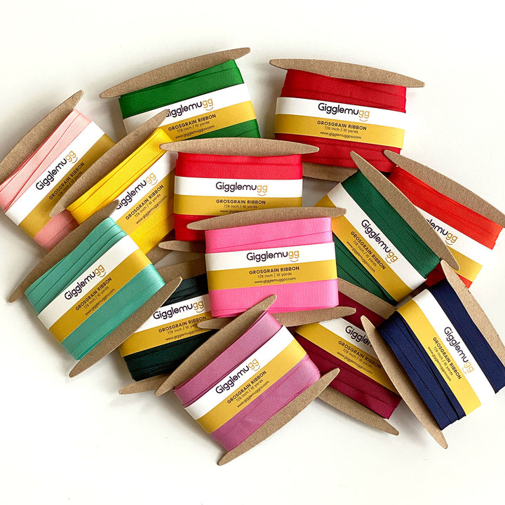 Premium Grosgrain Ribbon – 7/8" Wide, 10 Yard Spool