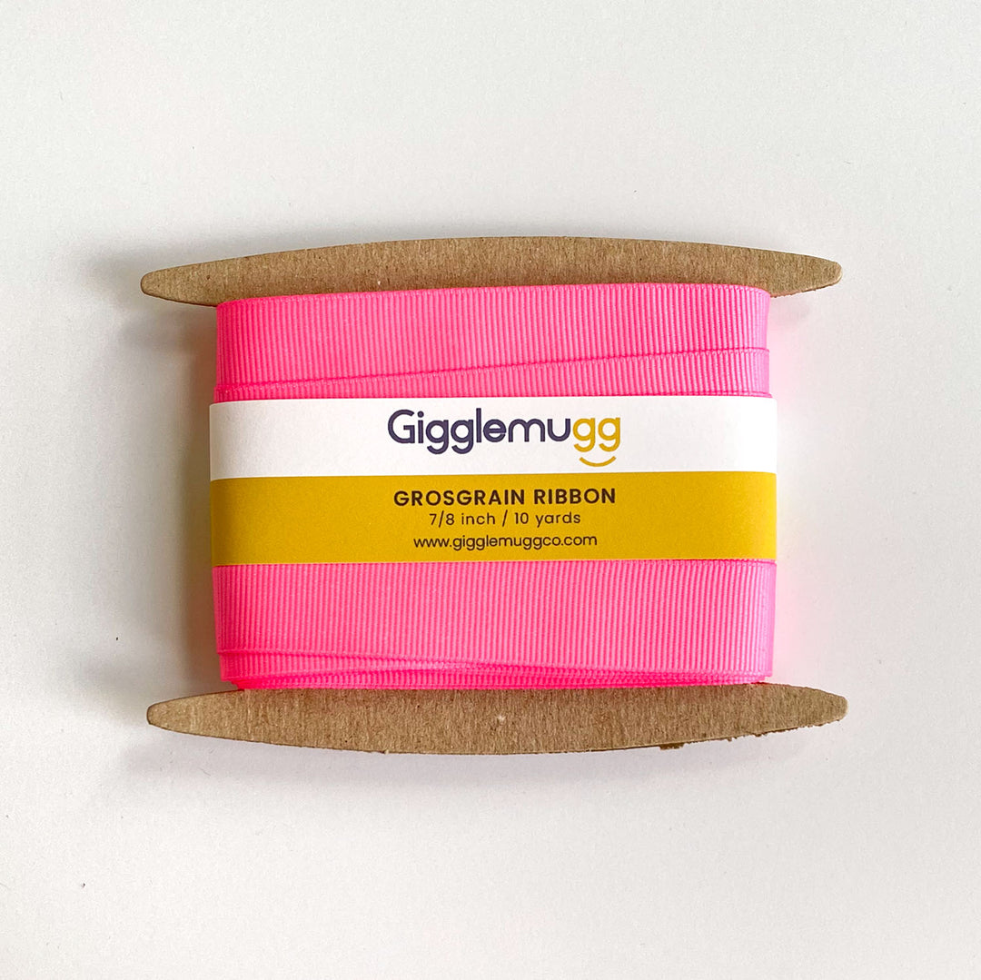 Premium Grosgrain Ribbon – 7/8" Wide, 10 Yard Spool