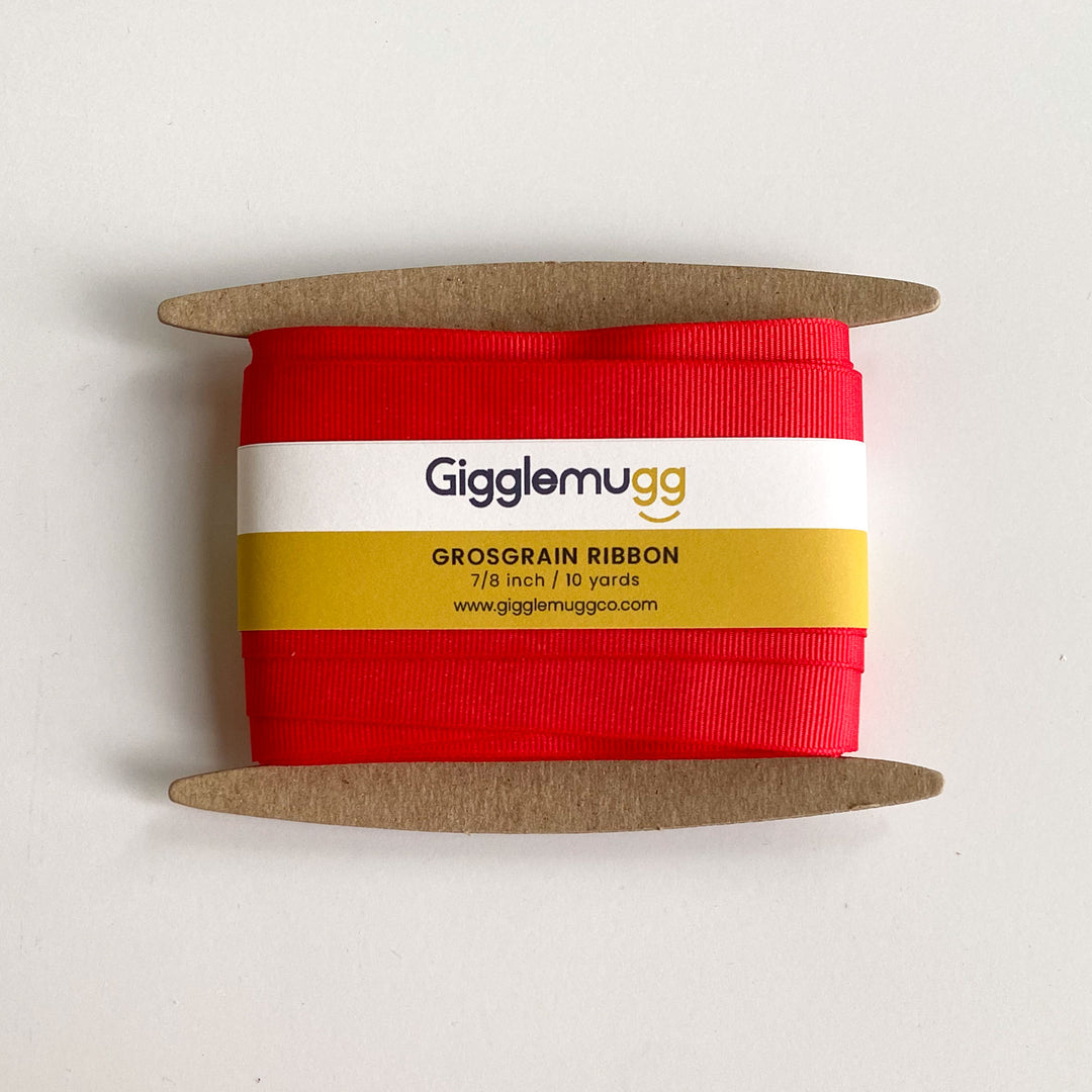 Premium Grosgrain Ribbon – 7/8" Wide, 10 Yard Spool