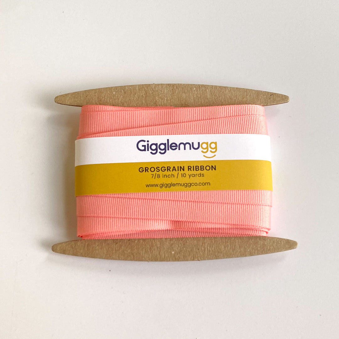 Premium Grosgrain Ribbon – 7/8" Wide, 10 Yard Spool