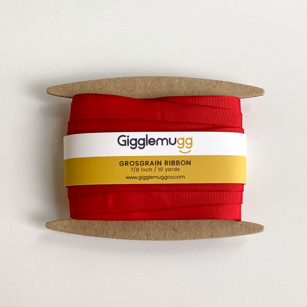 Premium Grosgrain Ribbon – 7/8" Wide, 10 Yard Spool