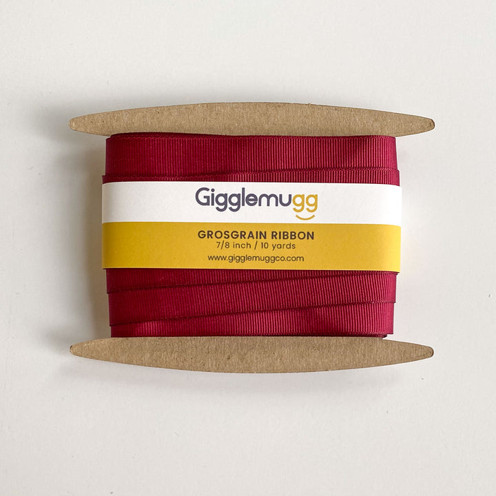 Premium Grosgrain Ribbon – 7/8" Wide, 10 Yard Spool