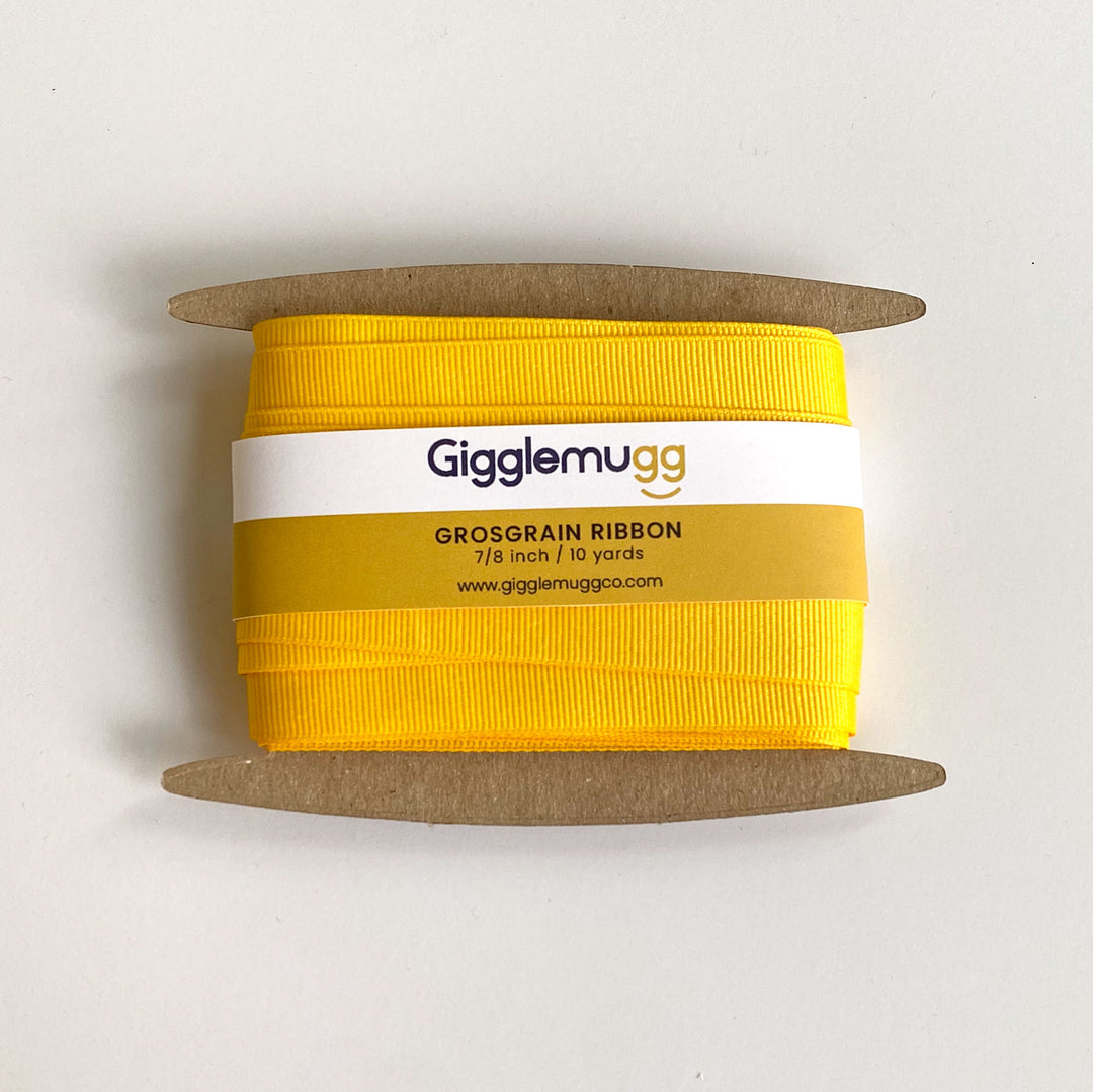 Premium Grosgrain Ribbon – 7/8" Wide, 10 Yard Spool