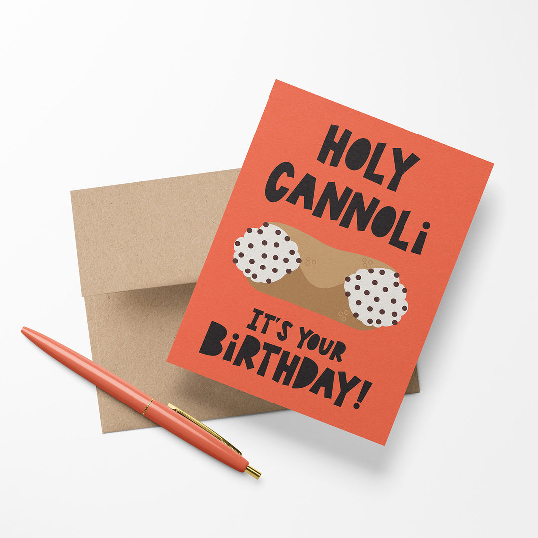 Birthday card with &