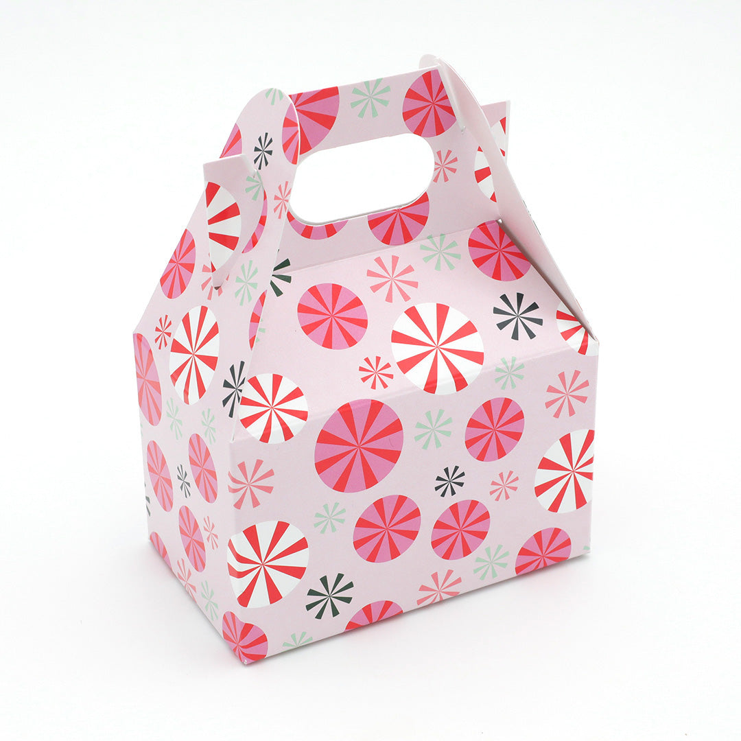Pink Peppermint Favor Boxes