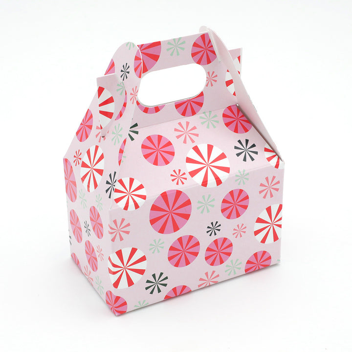 Pink Peppermint Favor Boxes