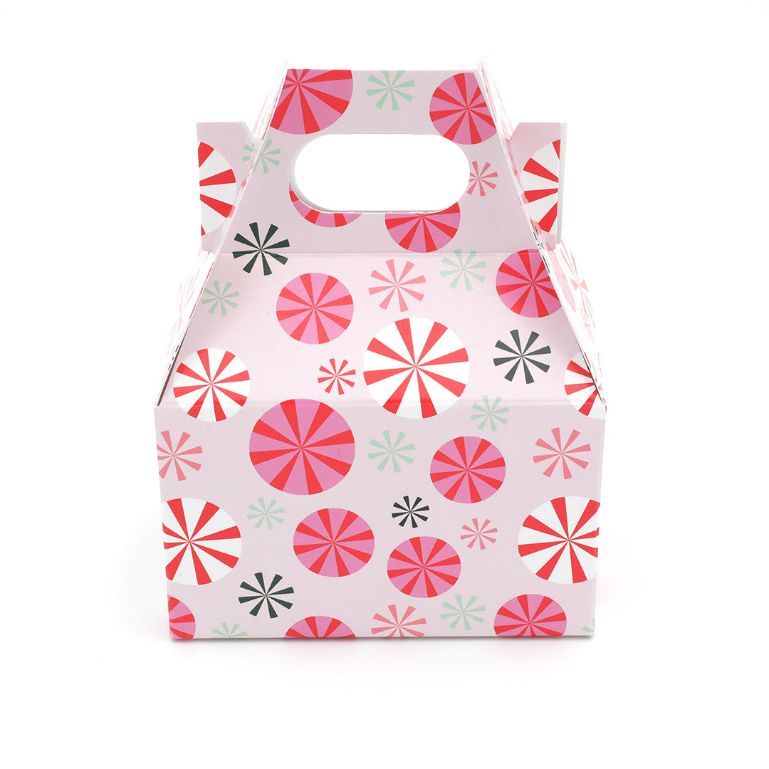 Pink Peppermint Favor Boxes