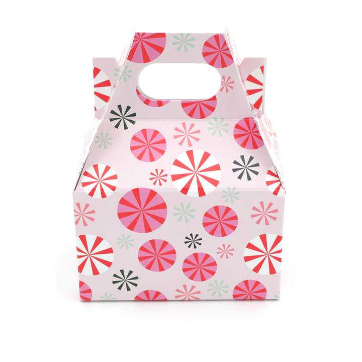 Pink Peppermint Favor Boxes
