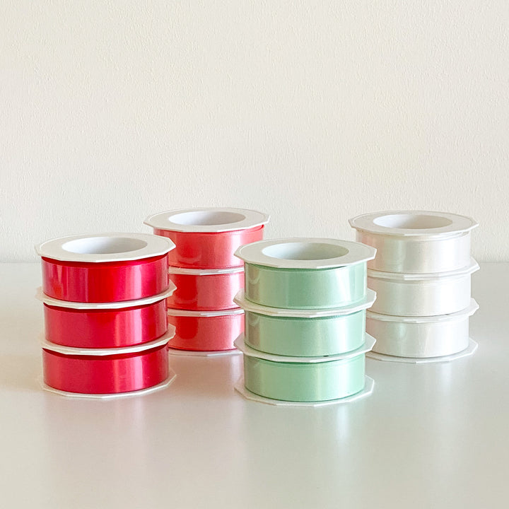 Double-Faced Satin Ribbon – 7/8" Wide, 10 Yard Spool