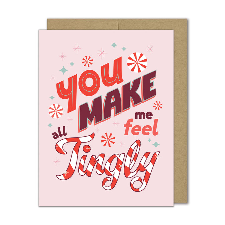 Greeting card with text &