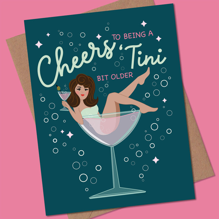 ’Tini Bit Older Birthday Card