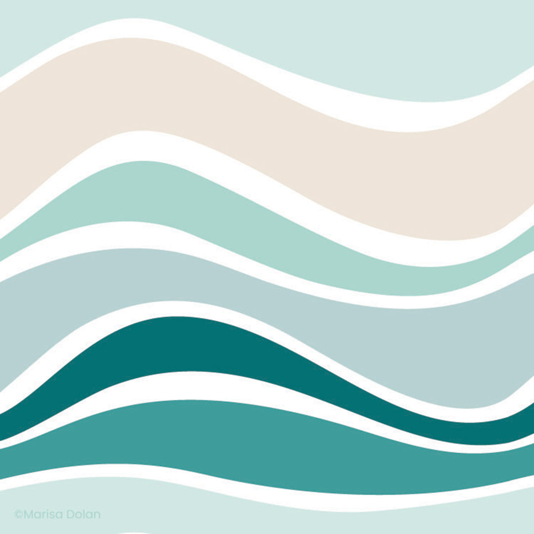 Wave surface pattern design by ©Gigglemugg