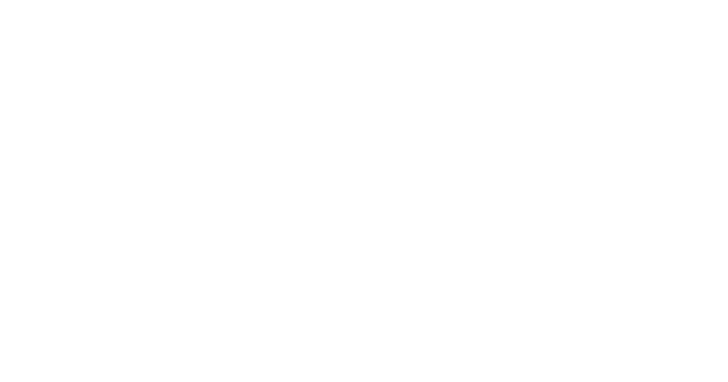 Gigglemugg® visual brand identity primary logo in white