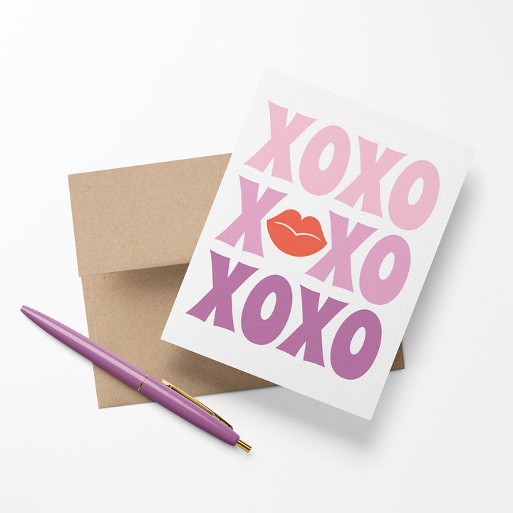 Card with &